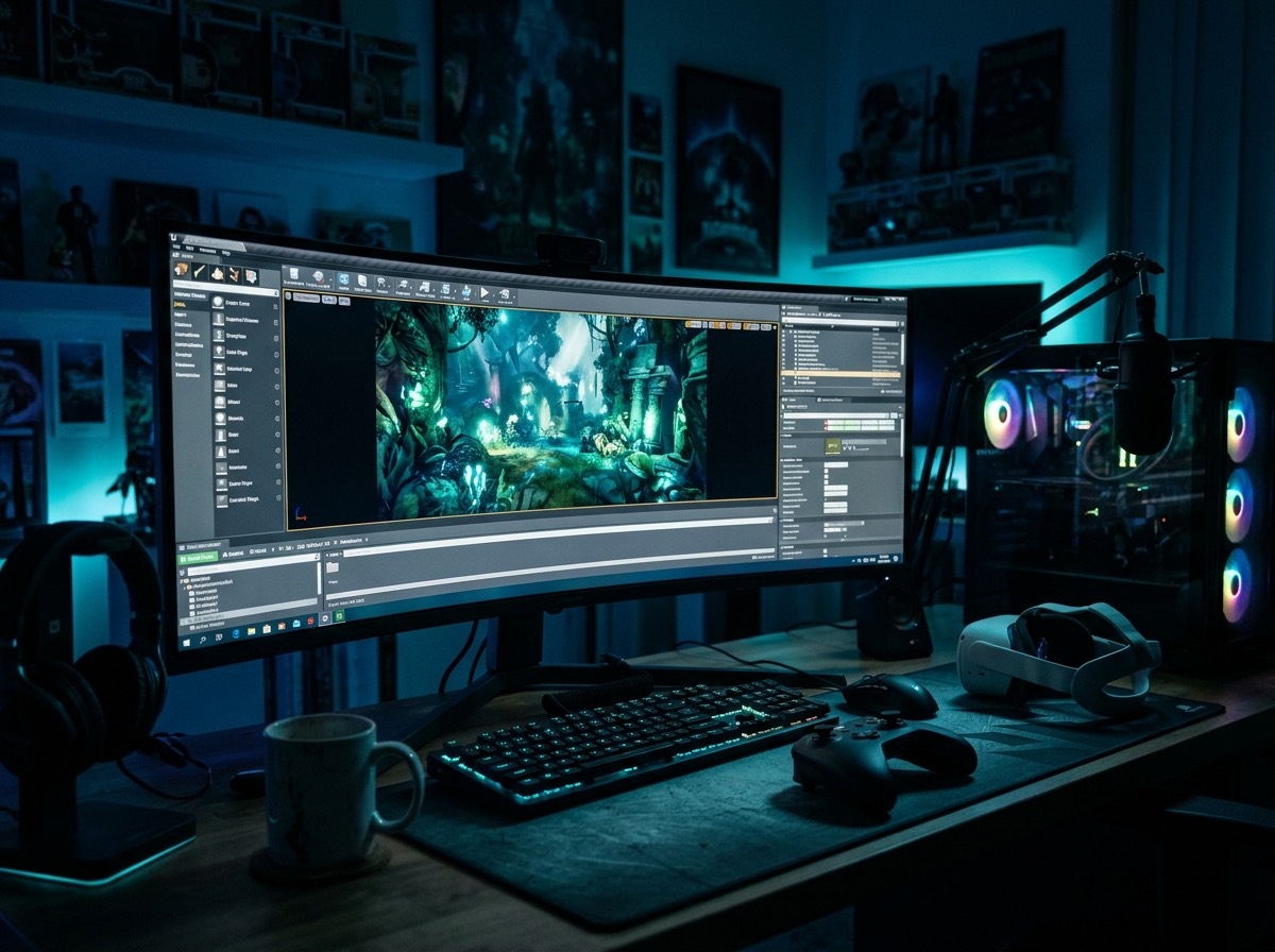 A game scene